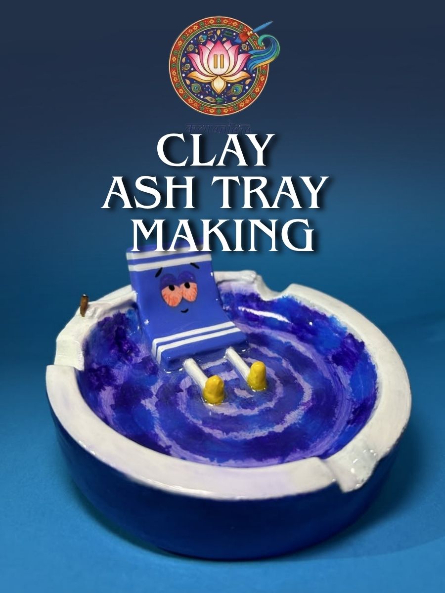 Clay Ash Tray Making | Kalaantara