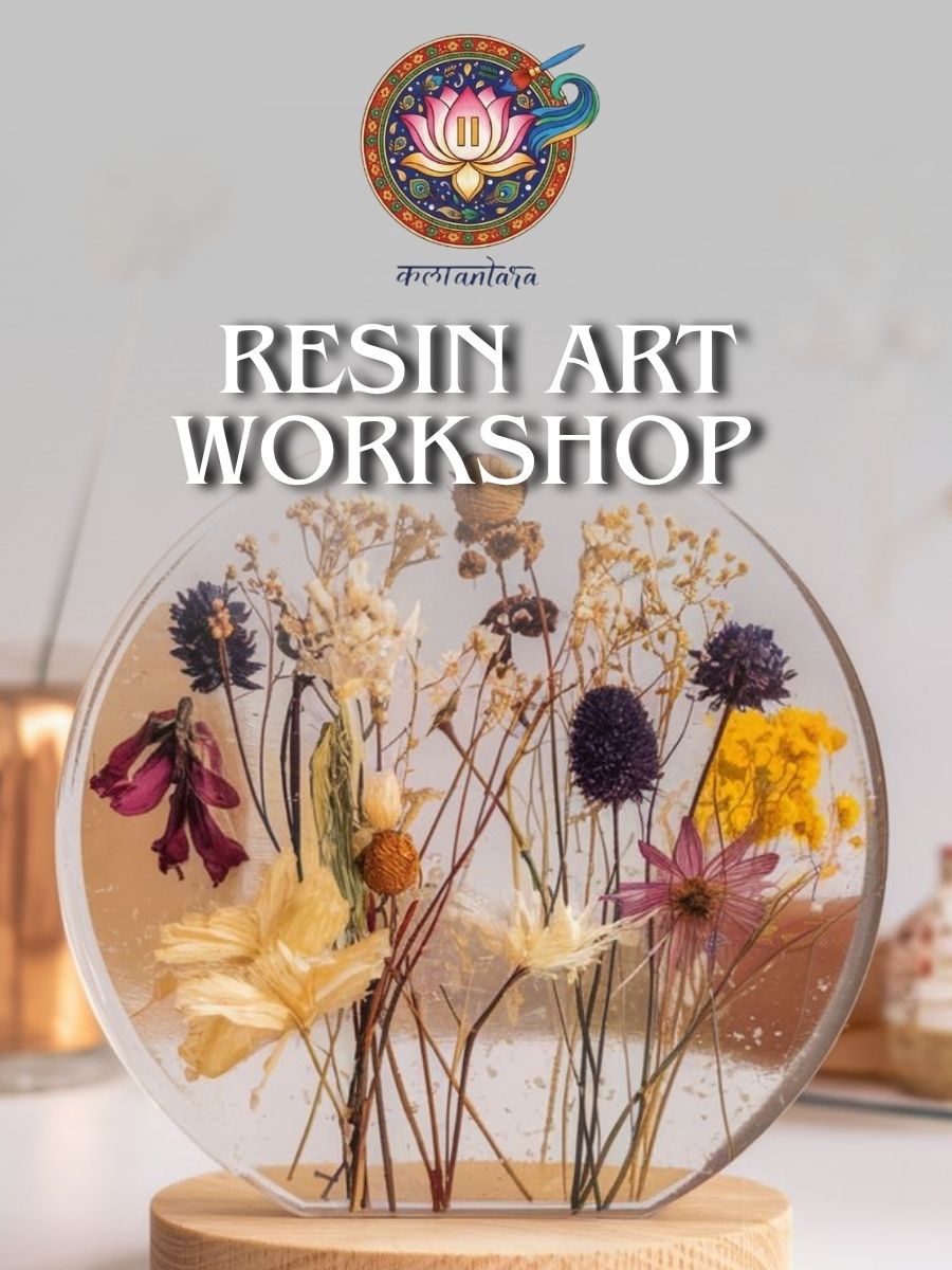 Resin Art (Flower Preservation) | Kalaantara