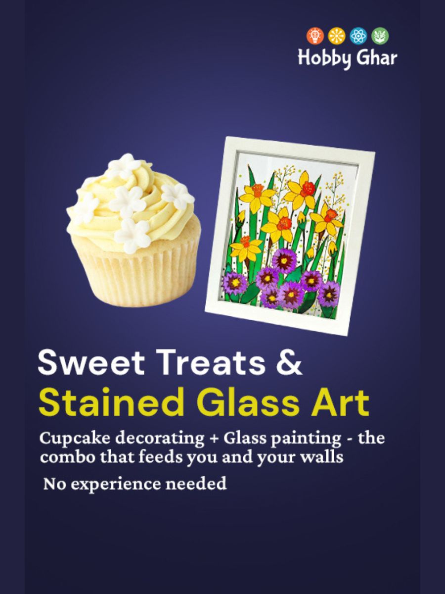 CupCake Baking and Glass Painting Workshop