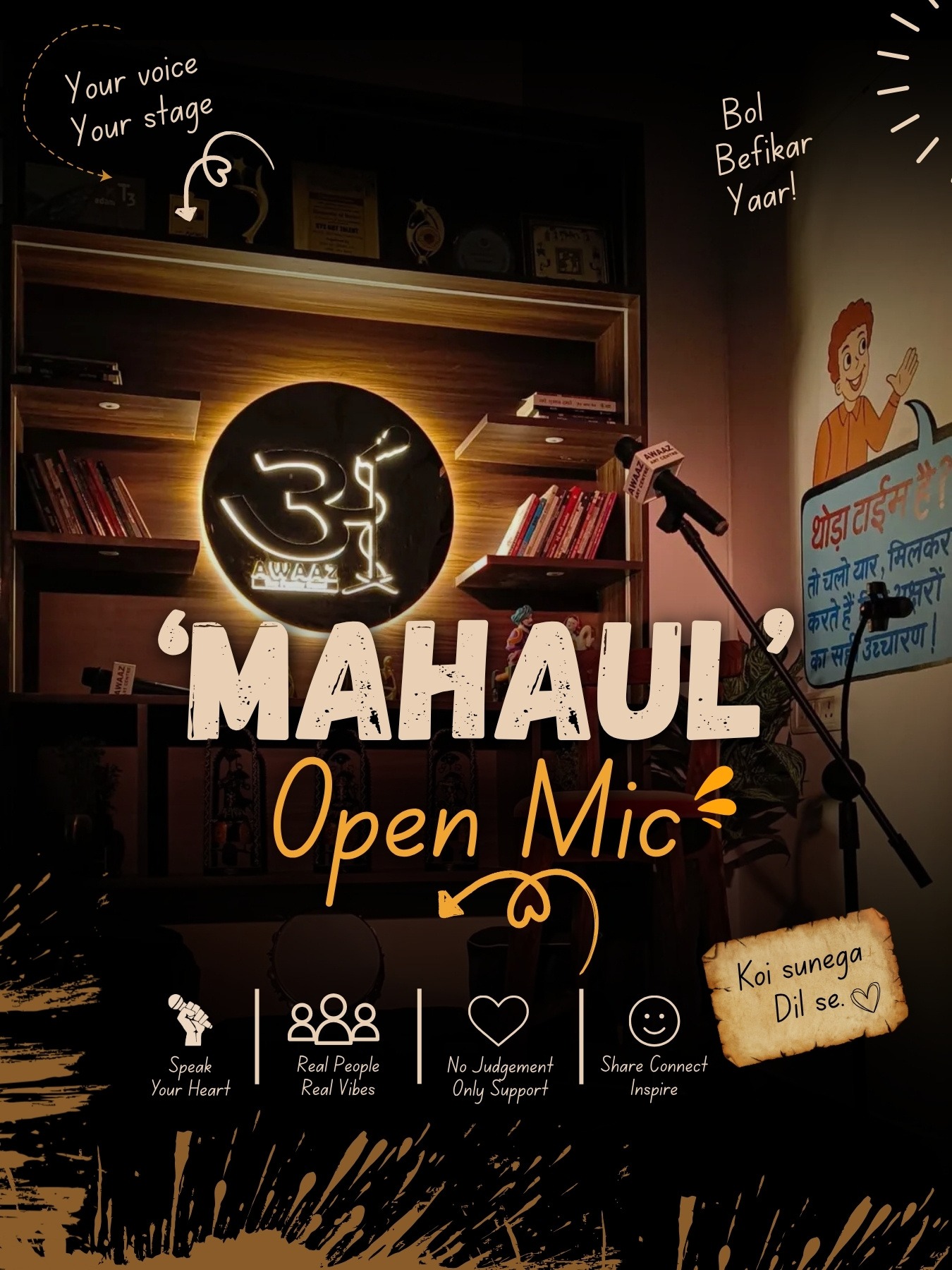 'Mahaul' Open Mic