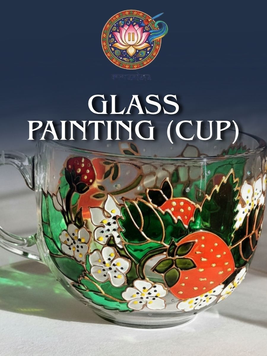 Glass Painting (Cup) | Kalaantara