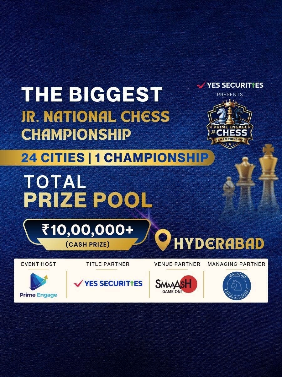 Prime Engage Jr. Chess Championship | Hyderabad