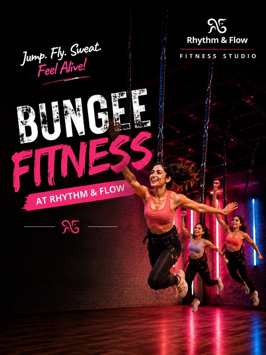 Bungee Fitness at Rhythm & Flow