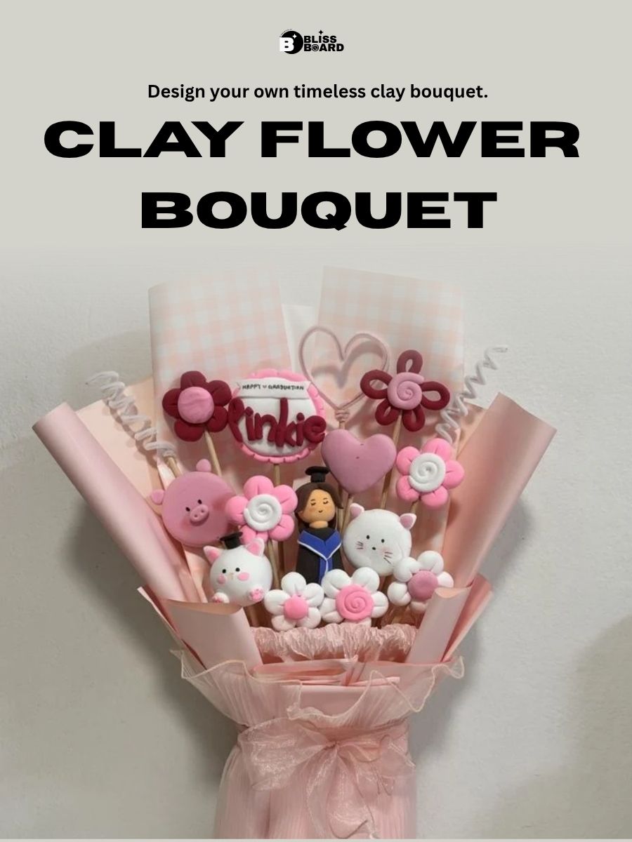 Clay Flower Bouquet