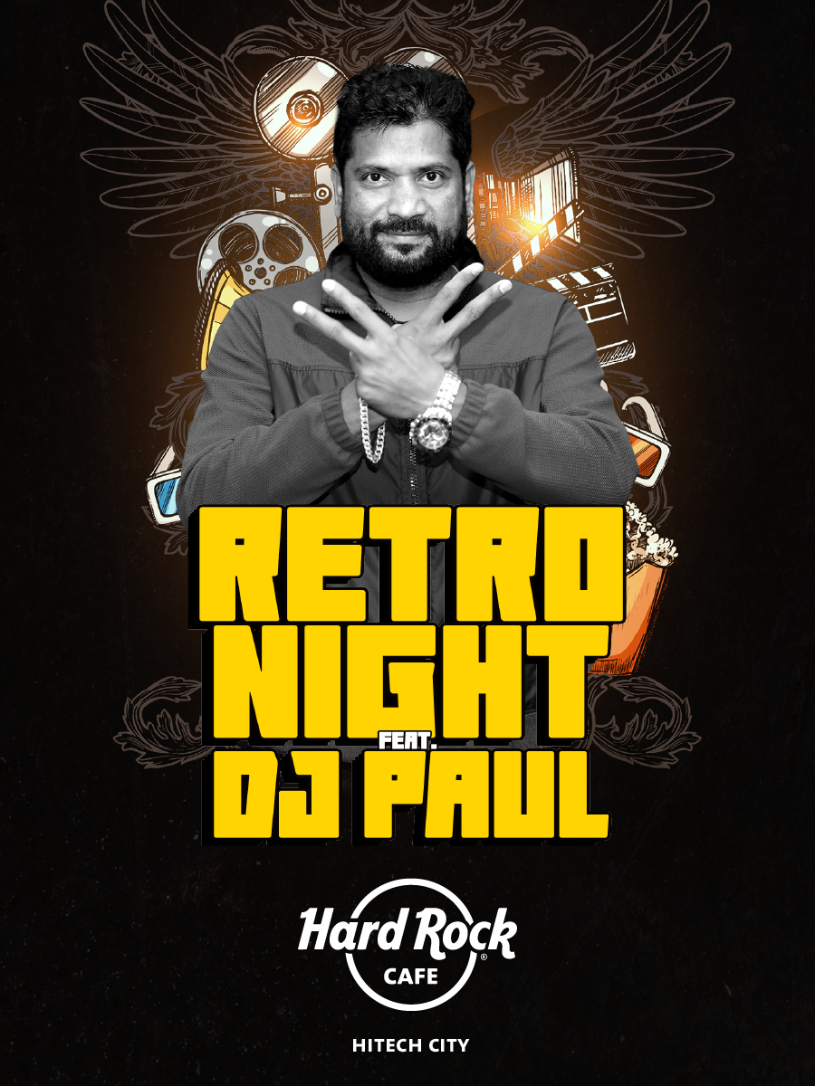 Book tickets to Retro Night ft. DJ Paul