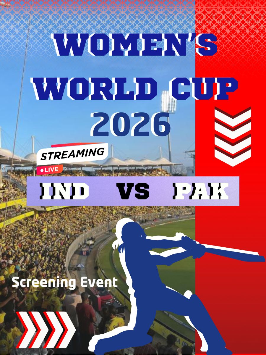 Screening of IND vs PAK | Women's World Cup | Private Theatre