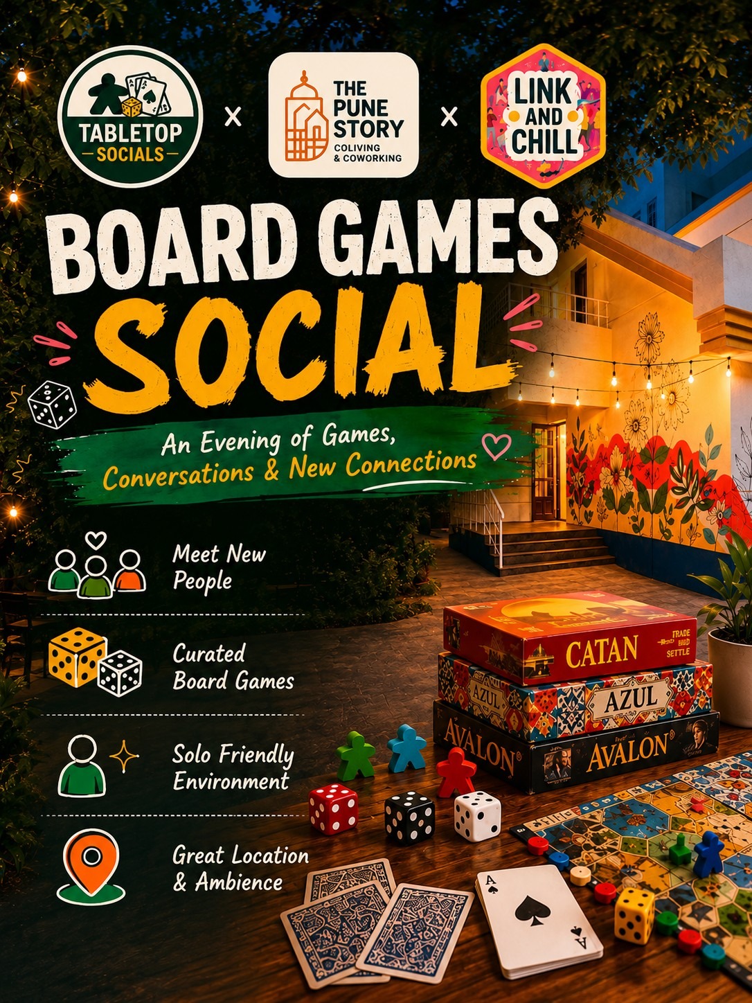 Tabletop Socials - Board Games Event Meetup