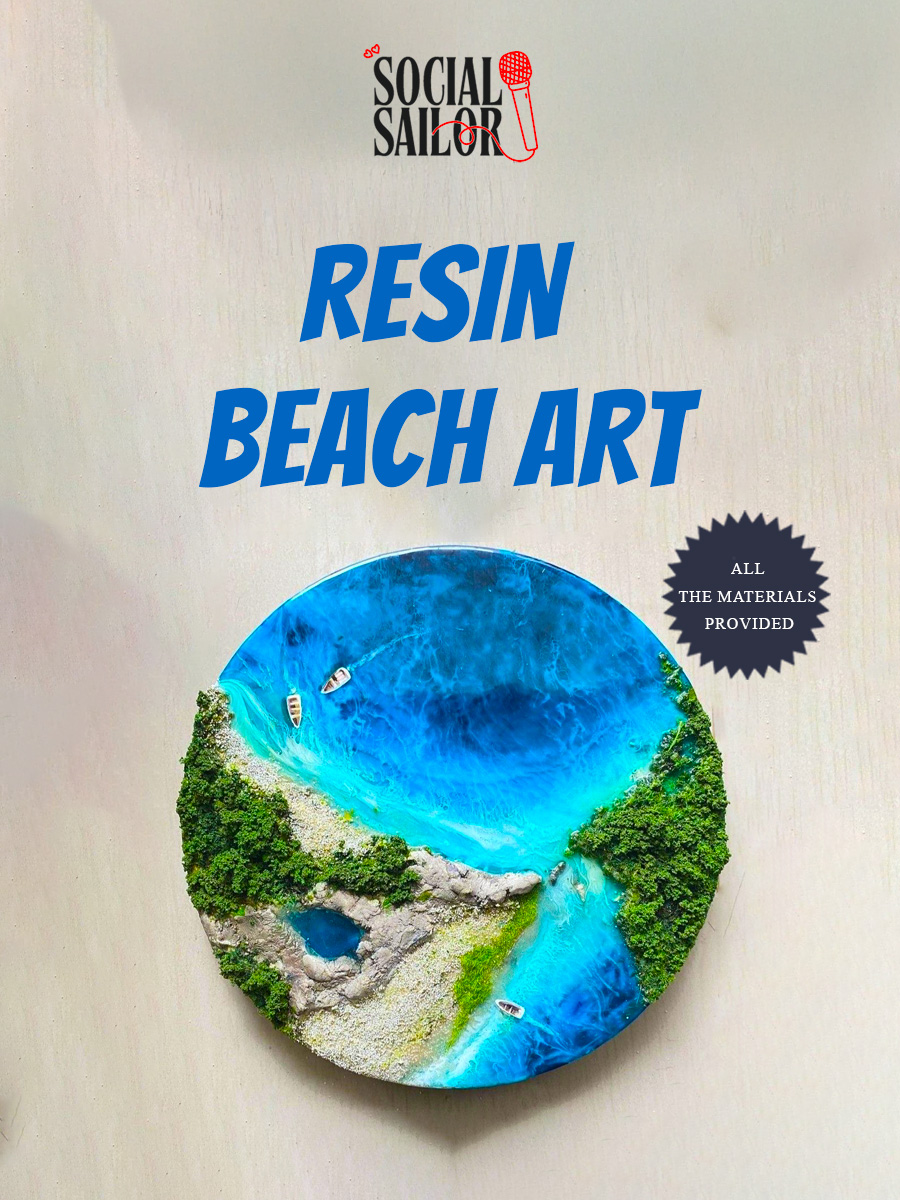 Resin Beach Art Date - Delhi NCR