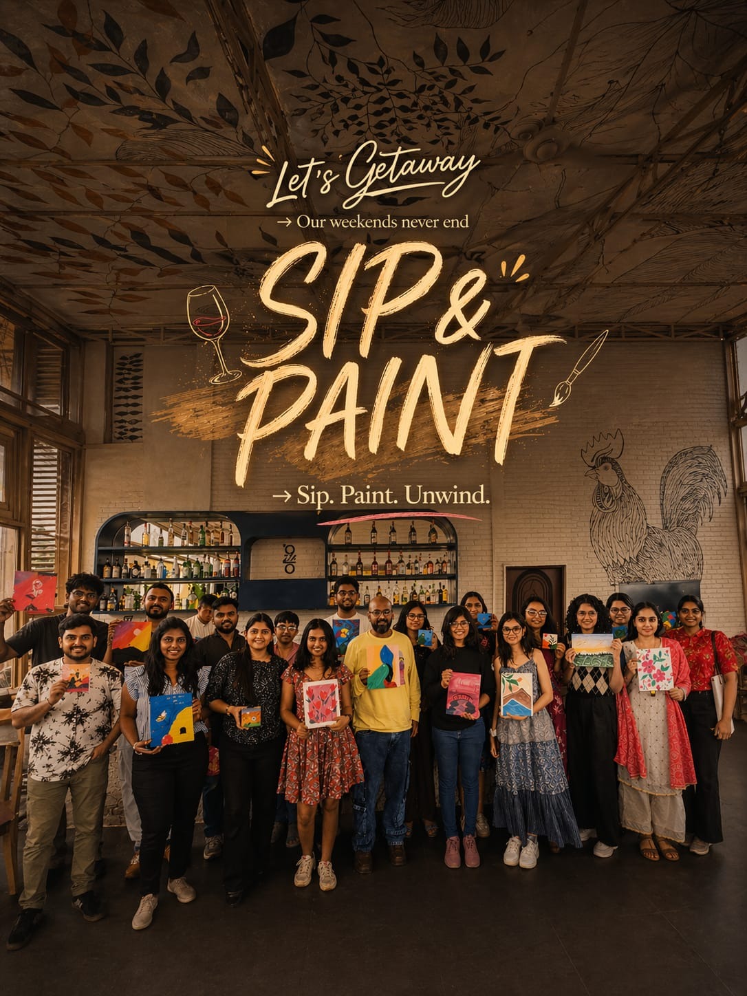 SIP and Paint in Whitefield