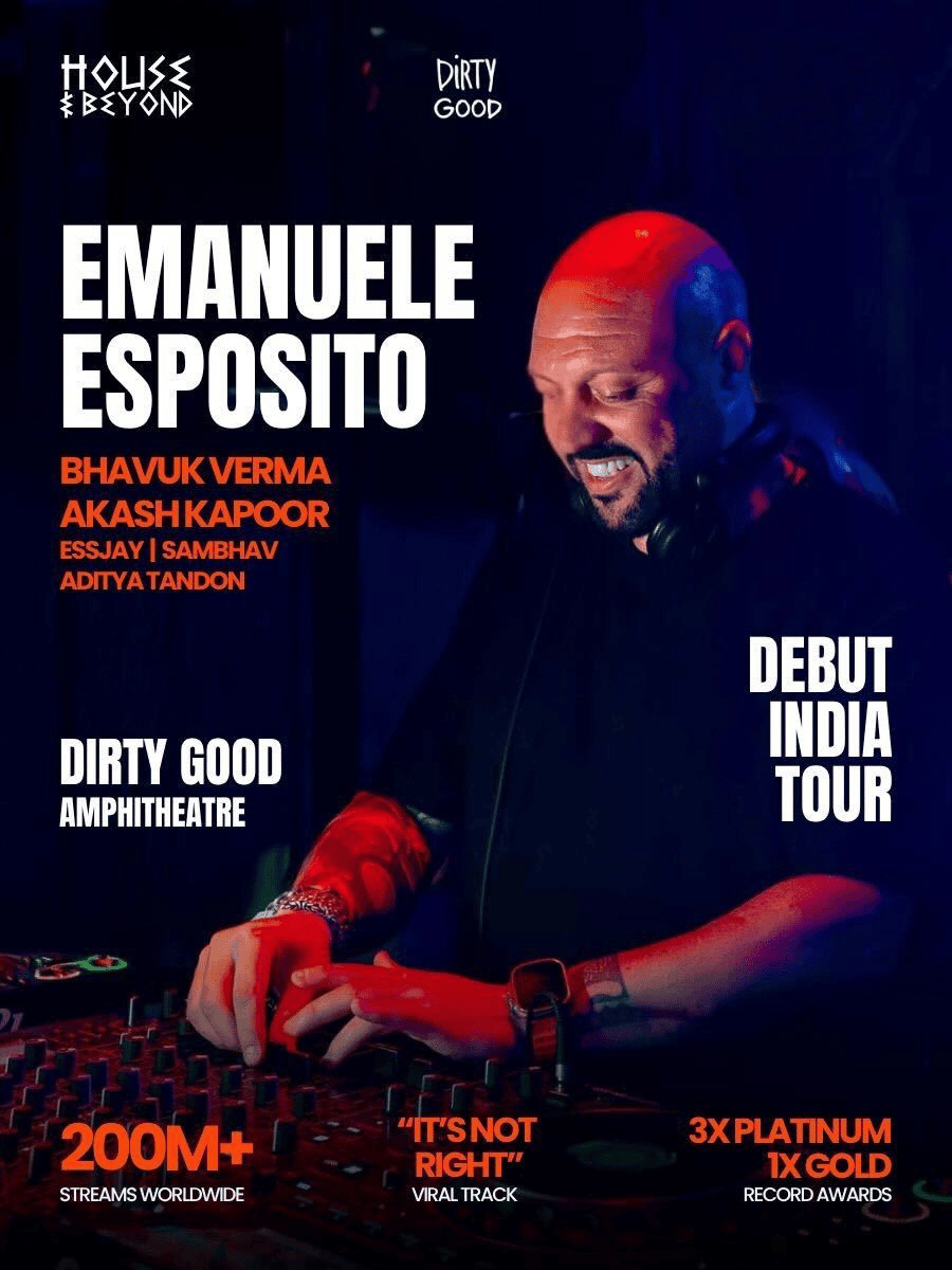 House & Beyond Present: Emanuele Esposito