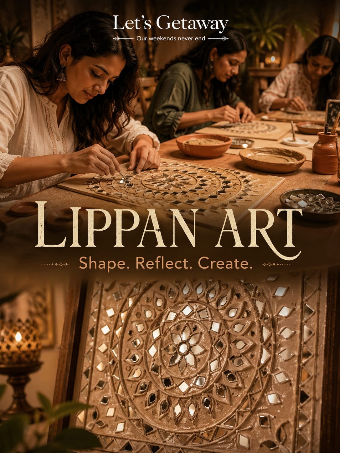 Lippan Art Workshop in Whitefield