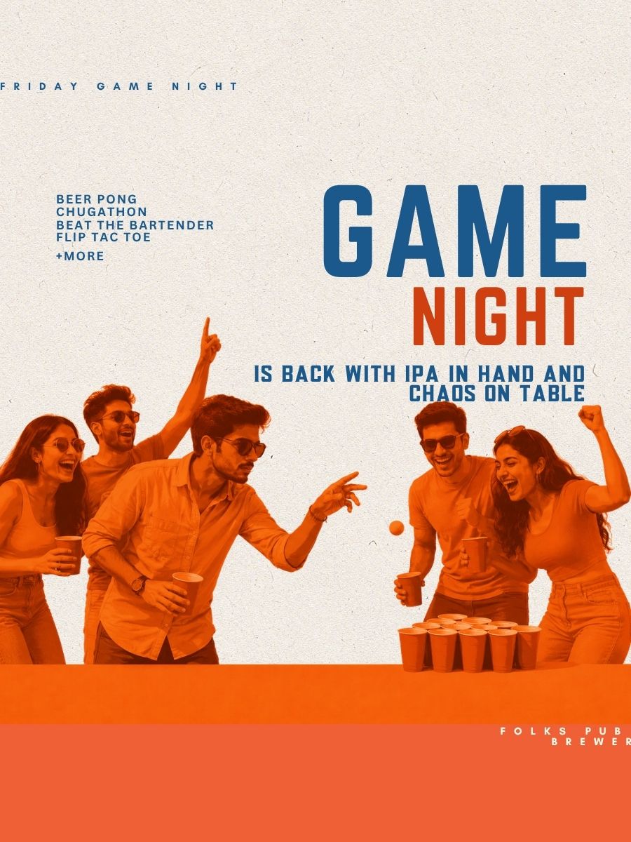 Game Night at Folks Gurgaon
