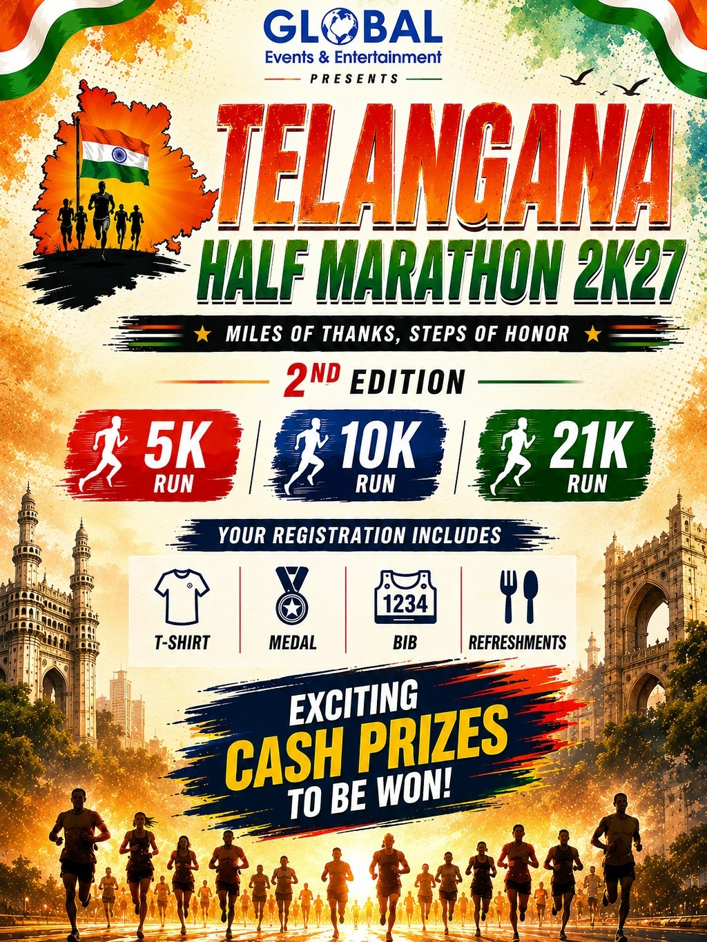 Telangana Half Marathon 2K27