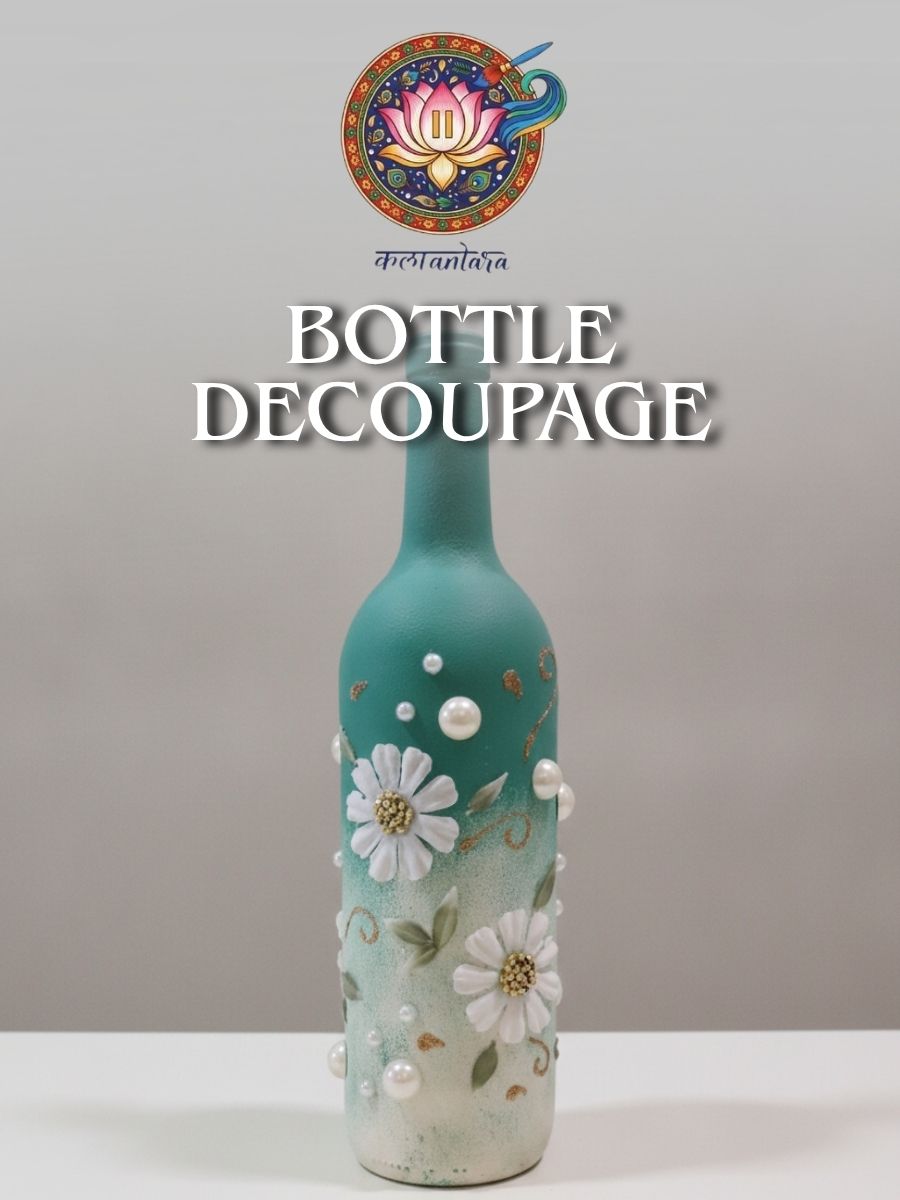 Bottle Decoupage - Kalaantara