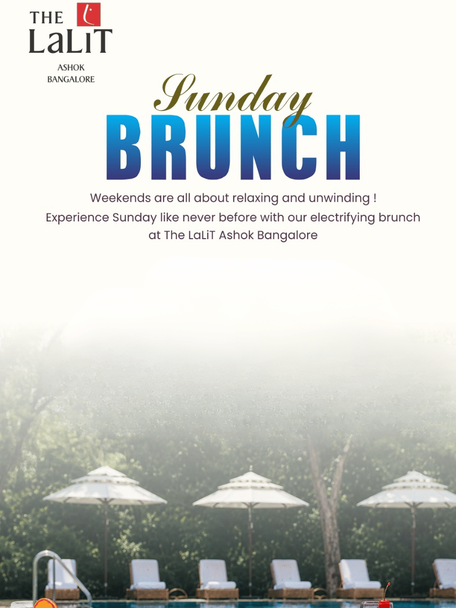 Sunday Brunch at The Lalit Ashok Bangalore 