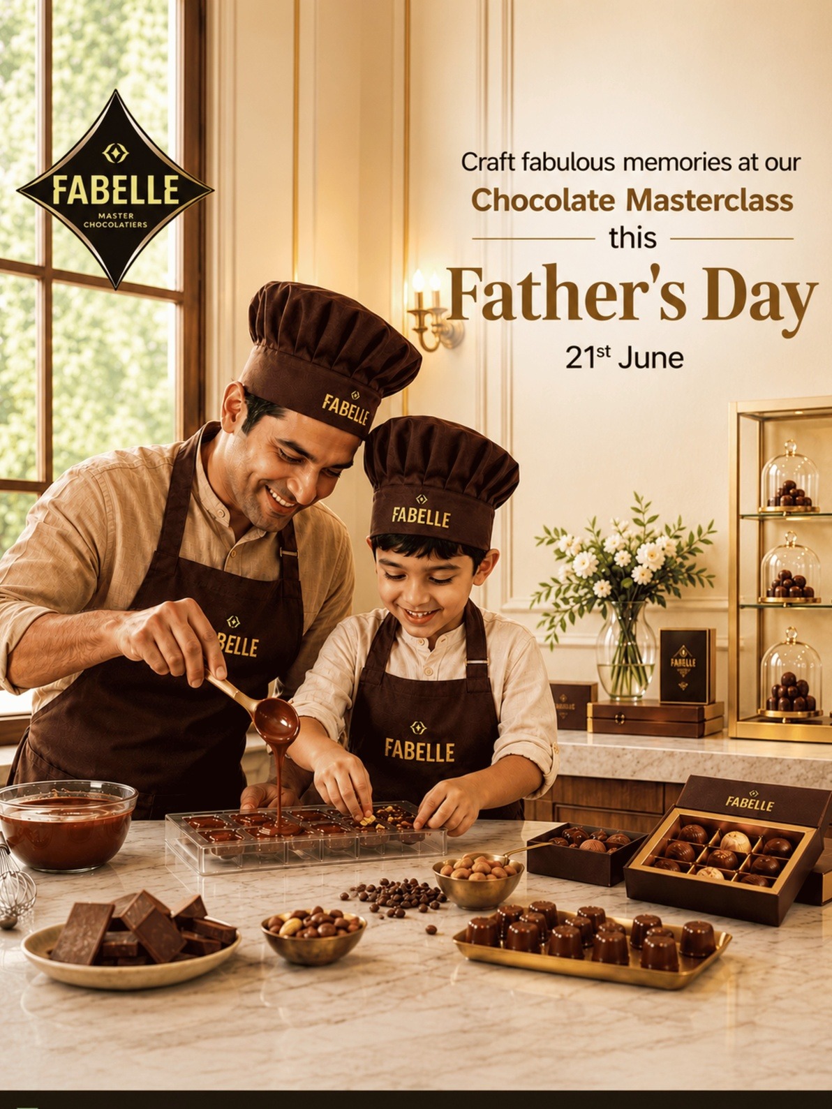 Father’s Day Exclusive Fabelle Chocolate Masterclass | ITC Grand Chola