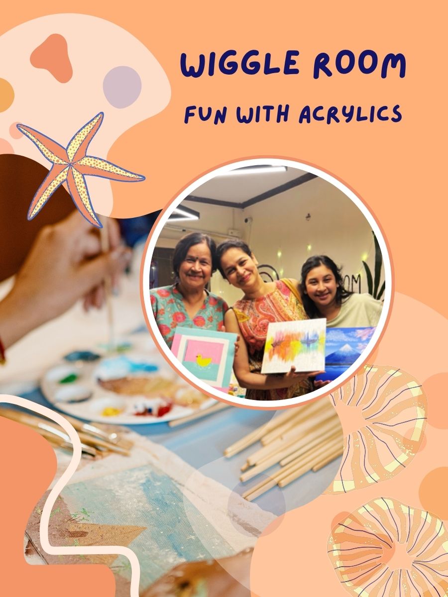 Fun with Acrylics | Wiggle Room T.Nagar | Chennai