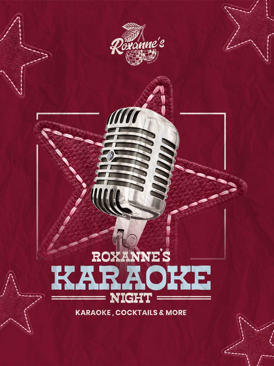 Wednesday Karaoke at  Roxanne's Bar and All Day Diner 