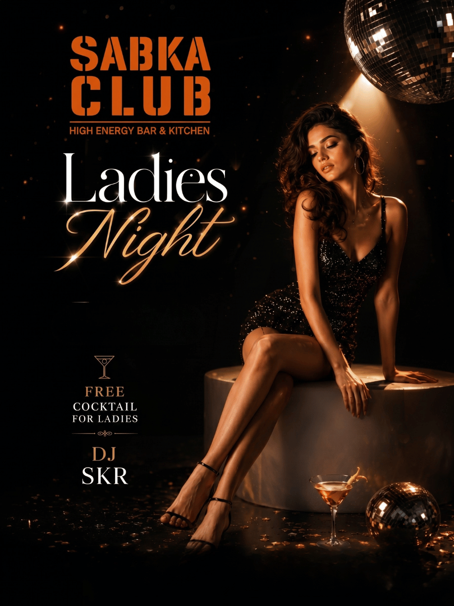 Ladies Night ft. DJ SKR at Sabka Club