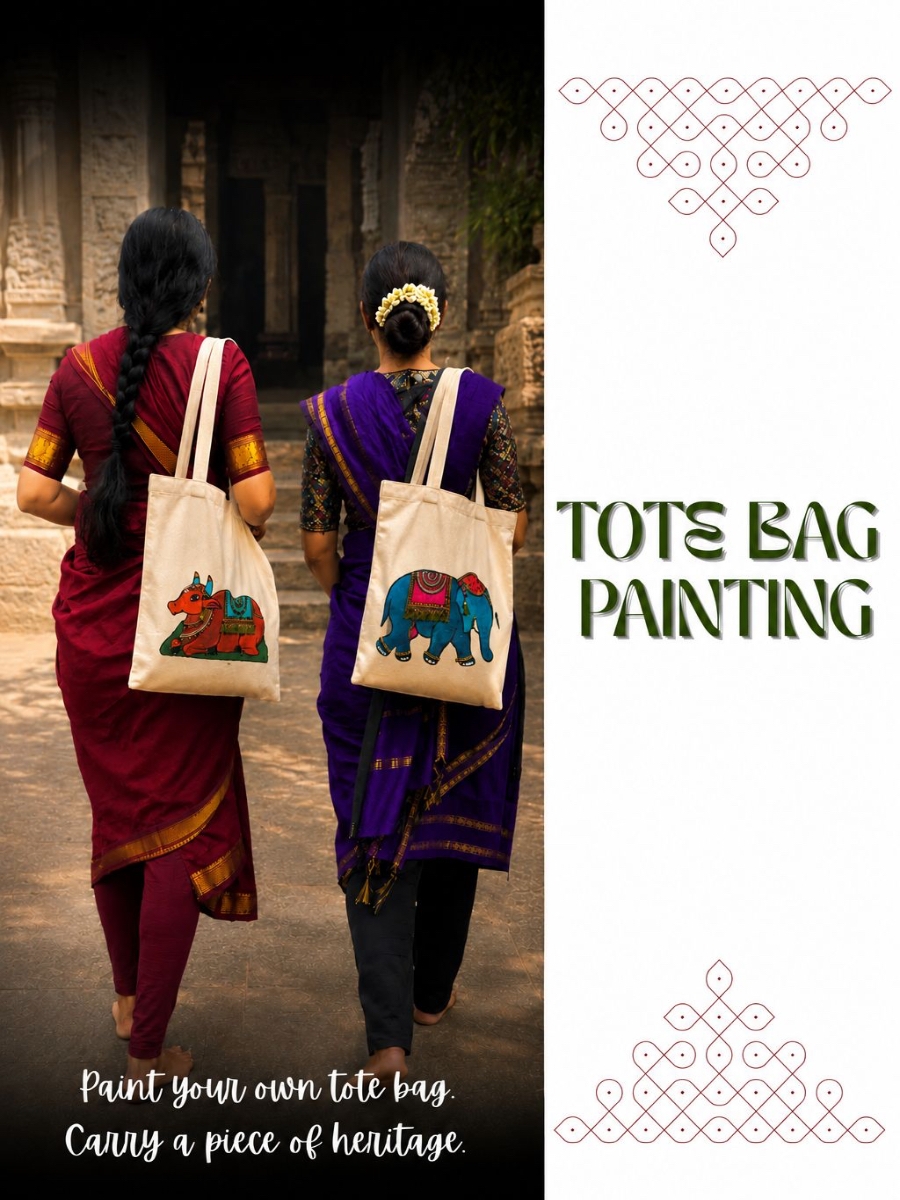 Tote Bag Painting Workshop - URU Brookefield