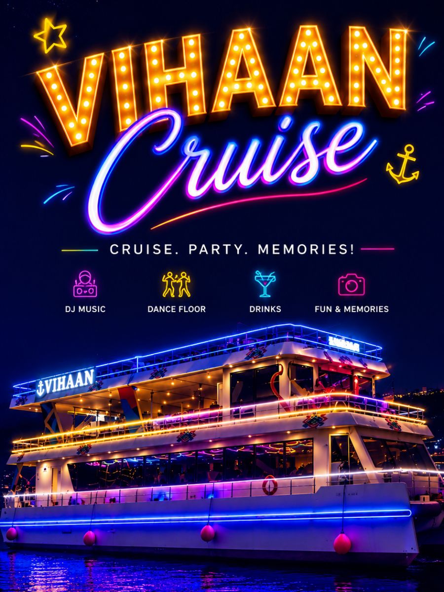 Vihaan Cruise Goa – Sunset & Dinner Cruise on the Mandovi River