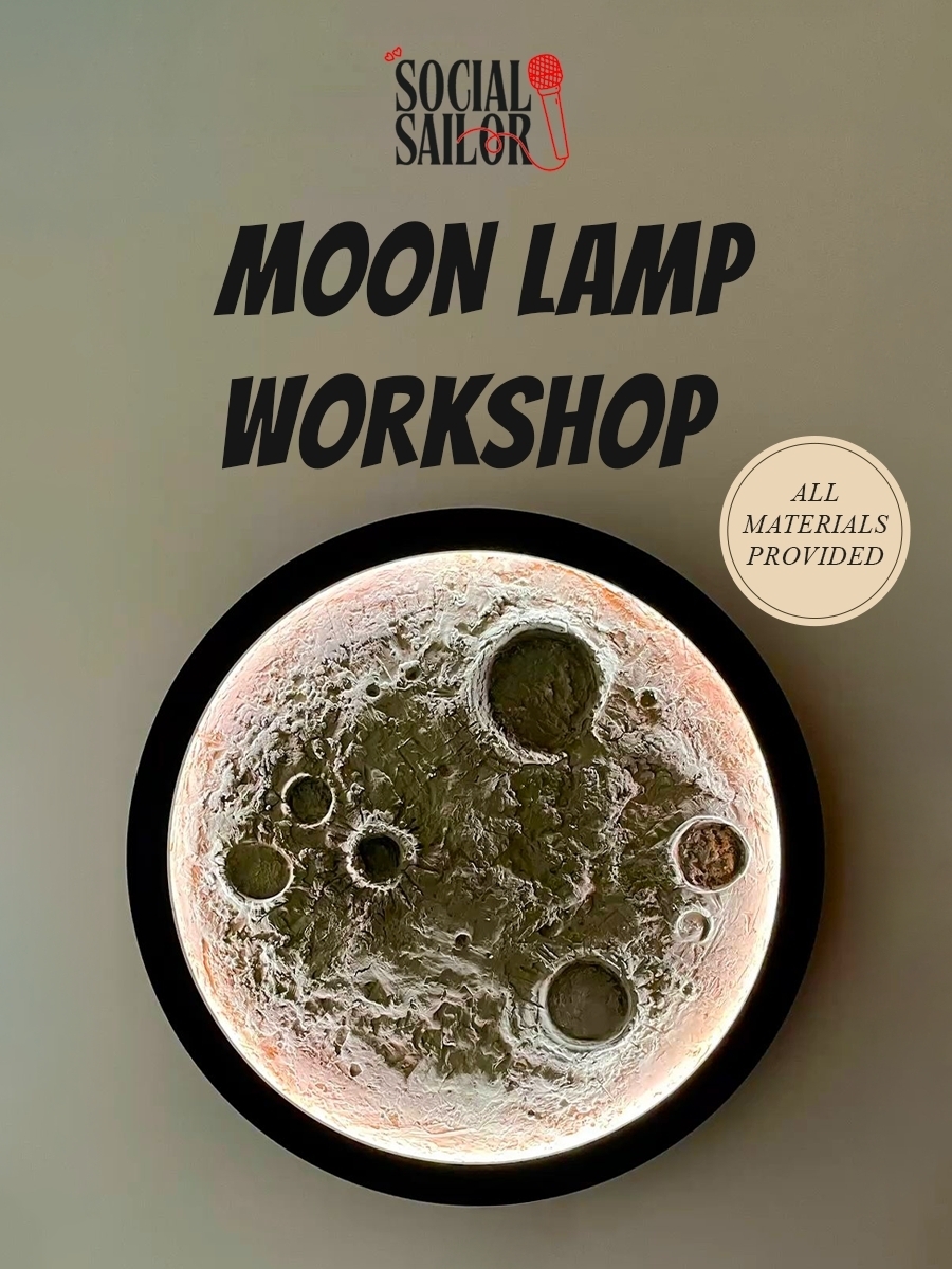 Moon Texture Art Workshop - Delhi NCR