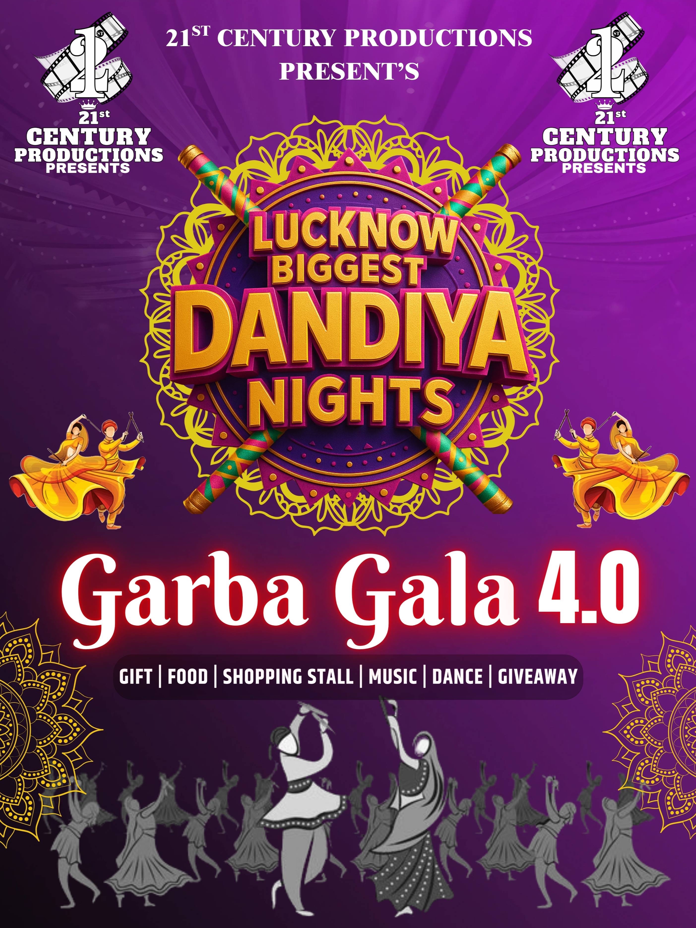 Garba Gala 4.0 Lucknow’s Biggest Dandiya Nights