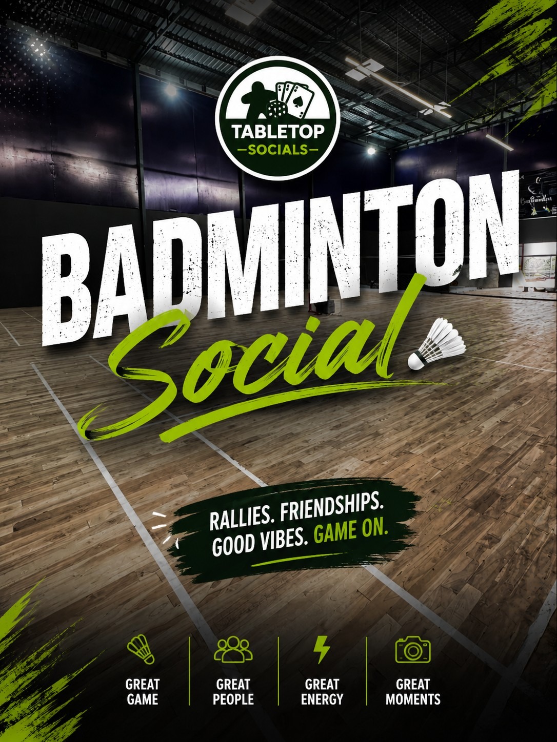 Tabletop Socials - Badminton Strangers Meetup