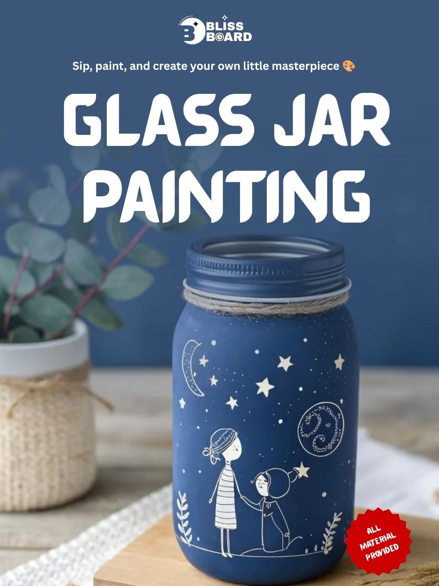 Glass Jar Painting