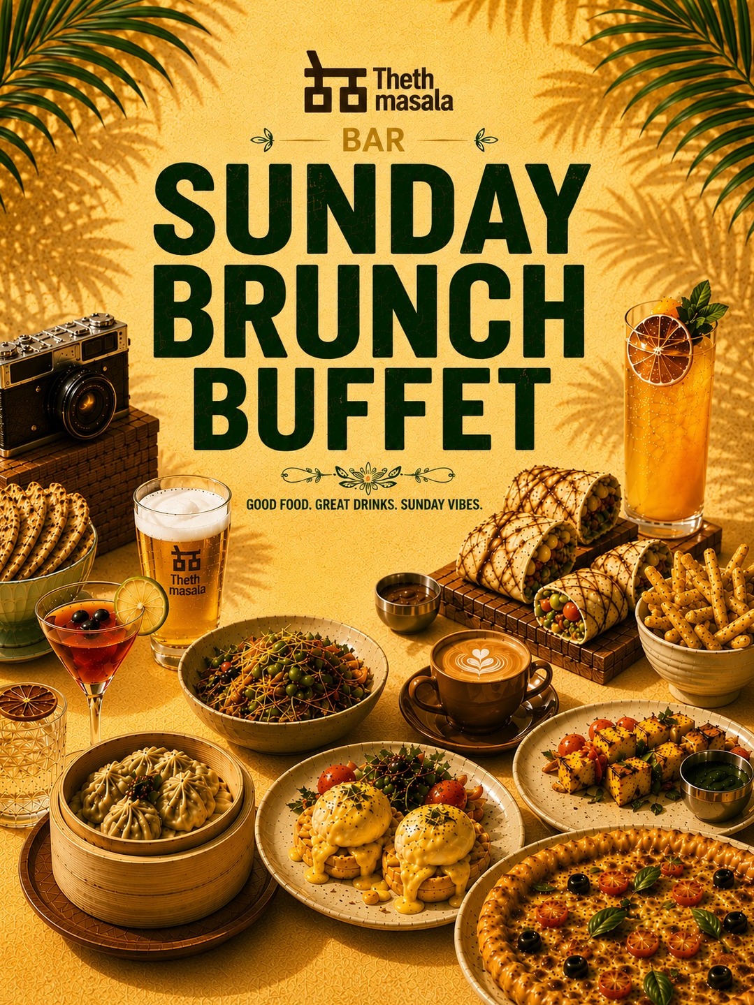 Sunday Brunch Buffet @ Theth Masala Bar