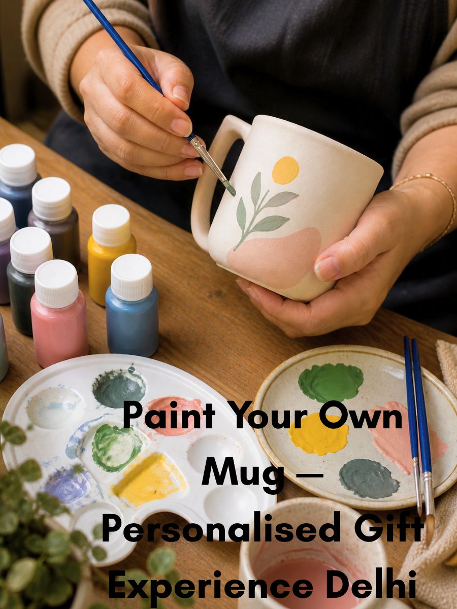 Paint Your Own Mug — Personalised Gift Experience Delhi