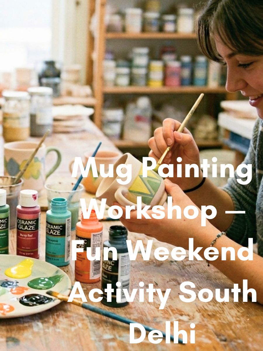 Mug Painting Workshop — Fun Weekend Activity South Delhi