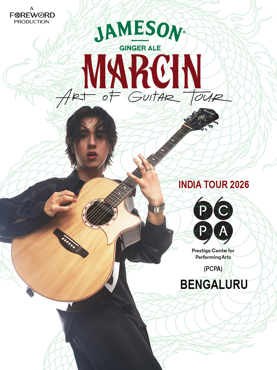 Jameson Ginger Ale Marcin Art of Guitar Tour | Bengaluru