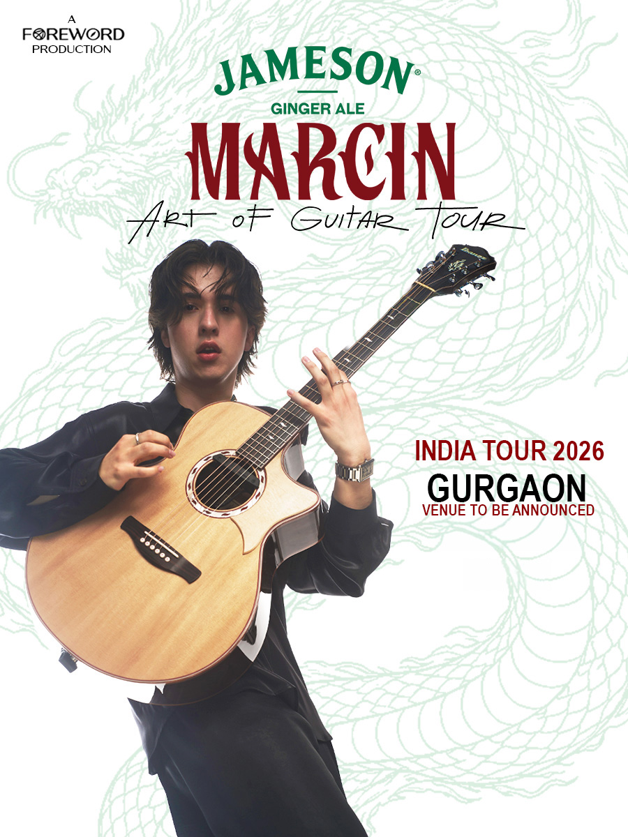 Jameson Ginger Ale Marcin Art of Guitar Tour | Gurgaon