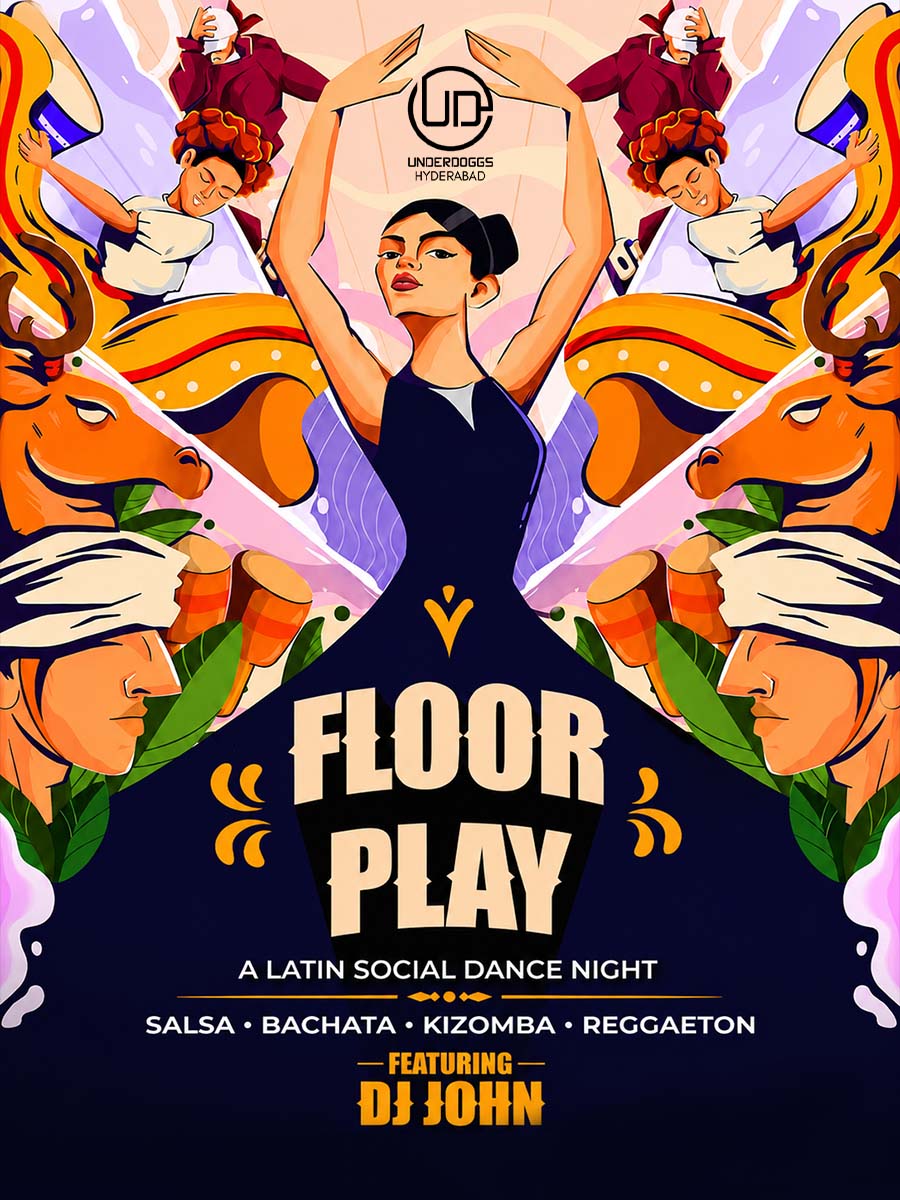 Floor Play – Latin Social Dance Night ft. DJ John