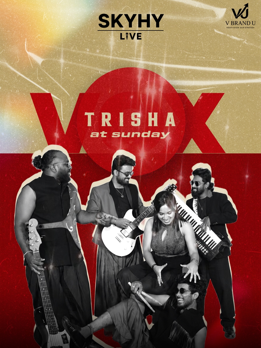Sunday Sundowner ft. VOX Band | Live Music at SkyHy Live Hyderabad