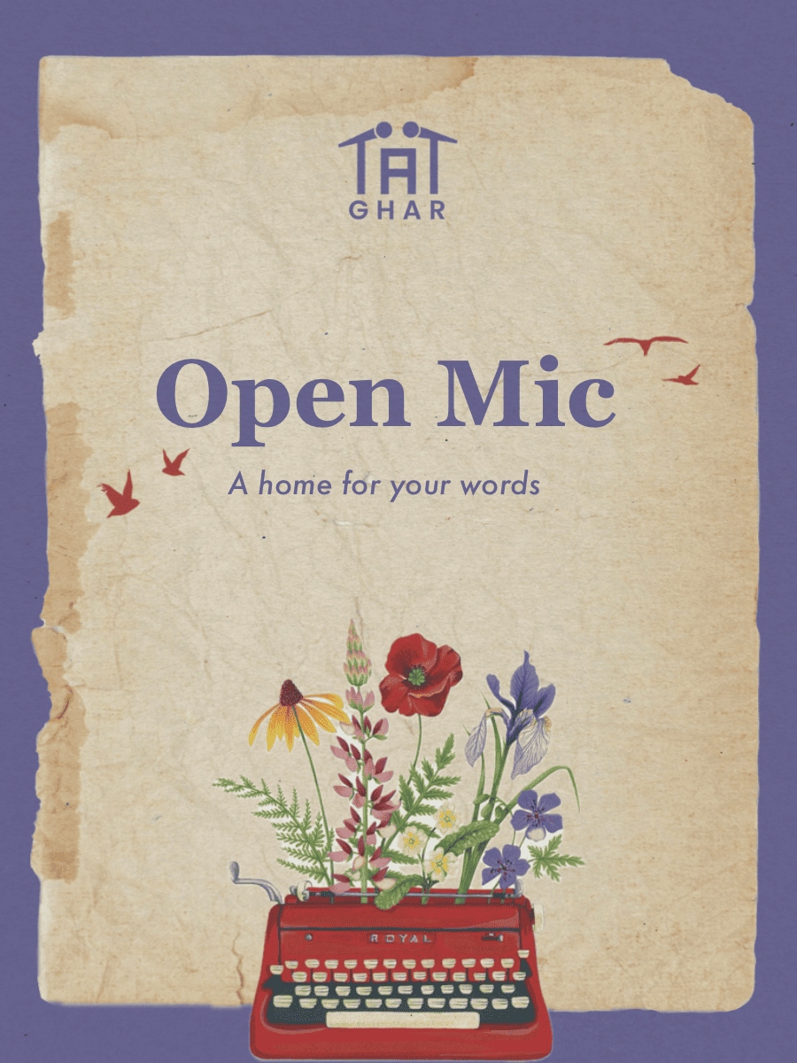 Ghar: An Open Mic for Words by Tape A Tale | Mumbai