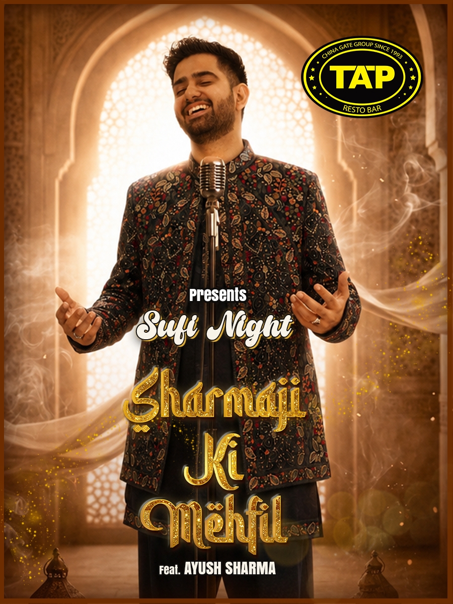Sharma Ji Mehfil ft. Ayush Sharma Live at TAP Resto Bar