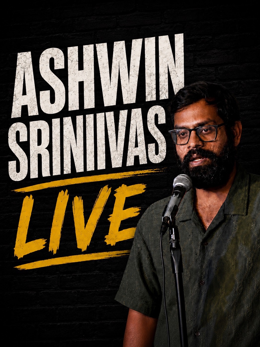 Ashwin Srinivas Live