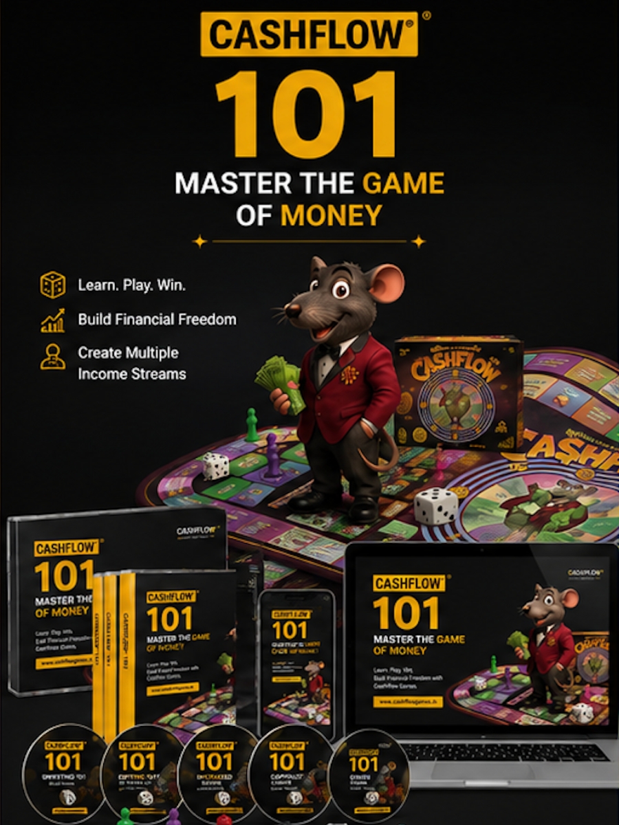 Cash Flow 101 – Learn the Rules of Money & Build Your Path to Financial Freedom