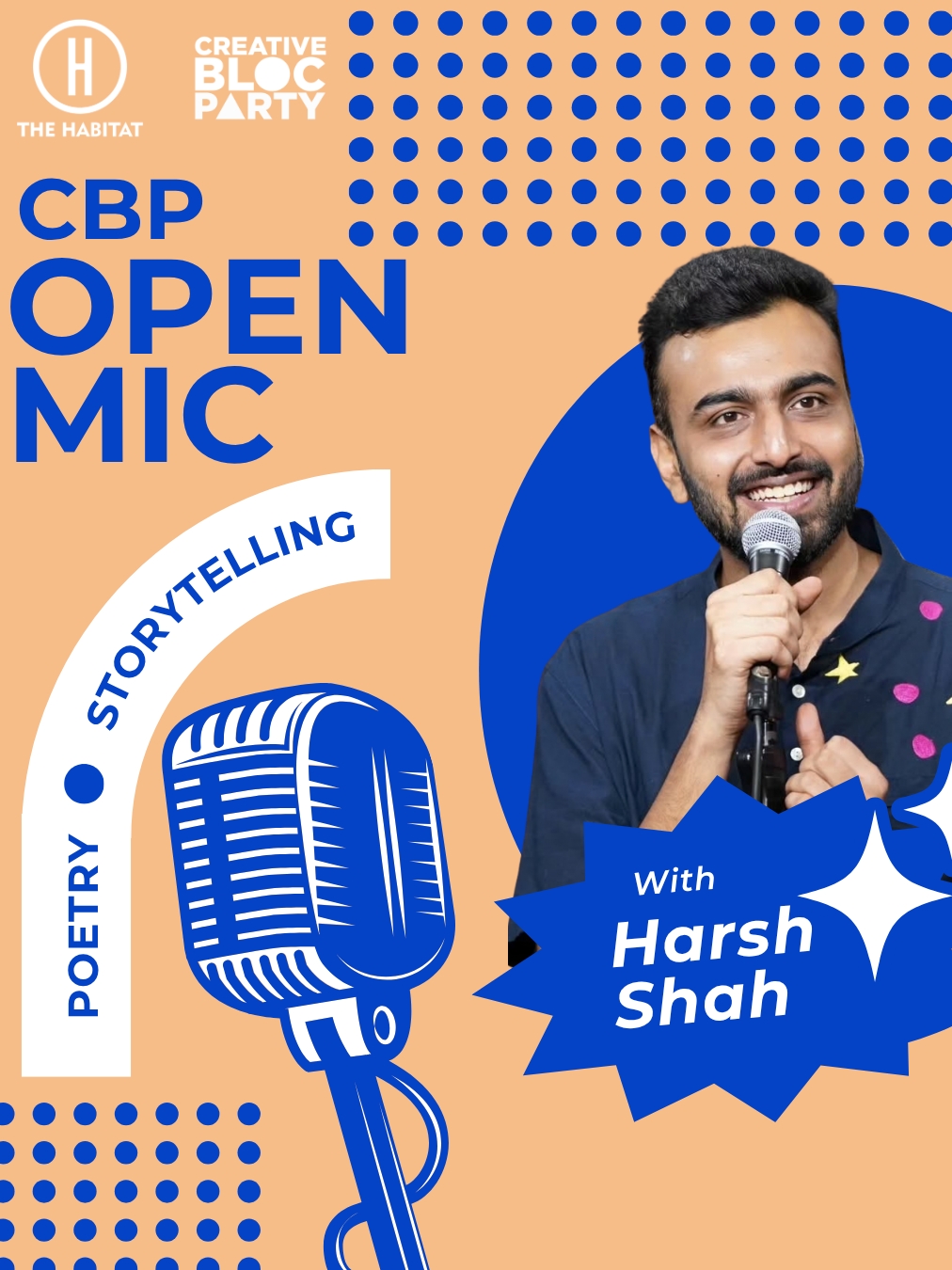 Creative Bloc Party Open Mic by Harsh Shah