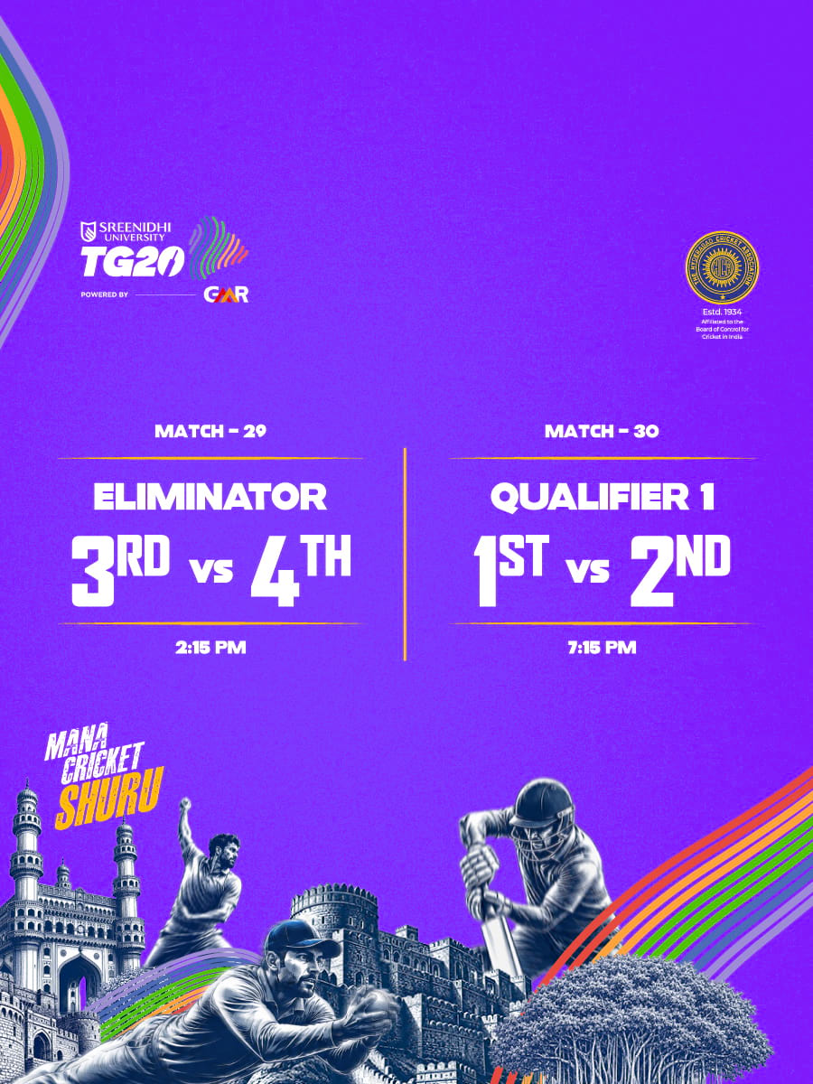 TG20 League  | Eliminator & Qualifier 1
