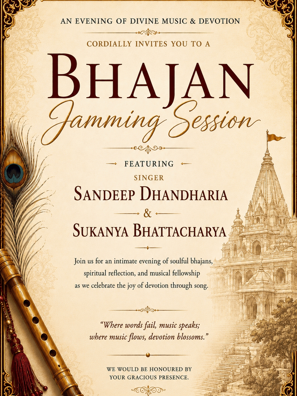 Bhakti Beats - A Jamming & Mashup Evening