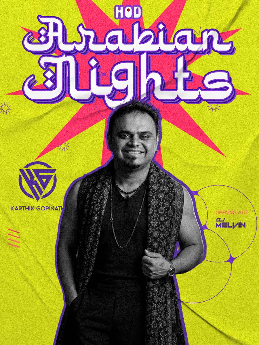 Arabian Night at H.O.D ft. DJ Karthik