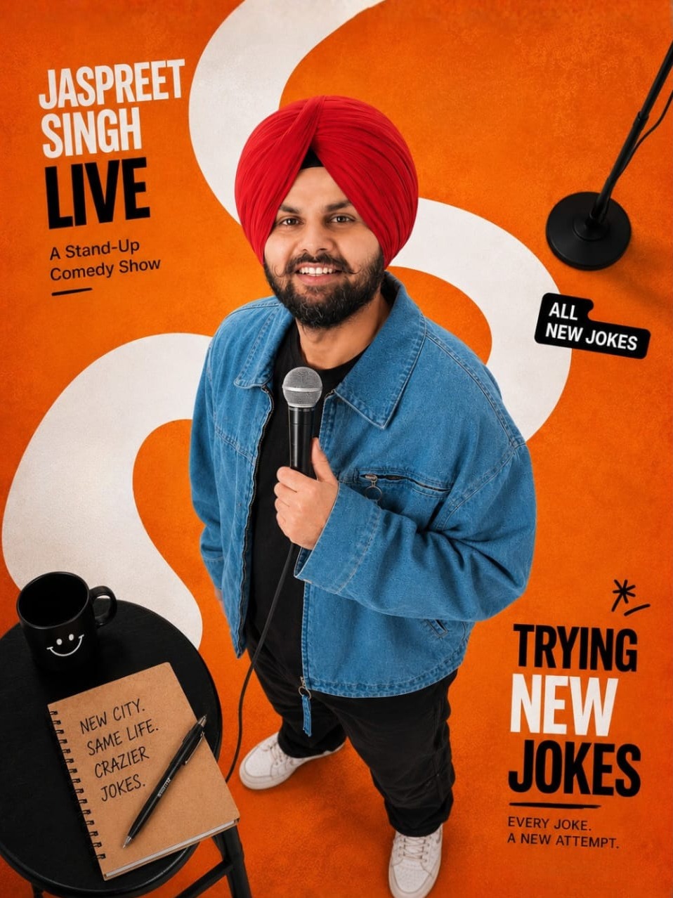Jaspreet Singh Live - Testing New Jokes