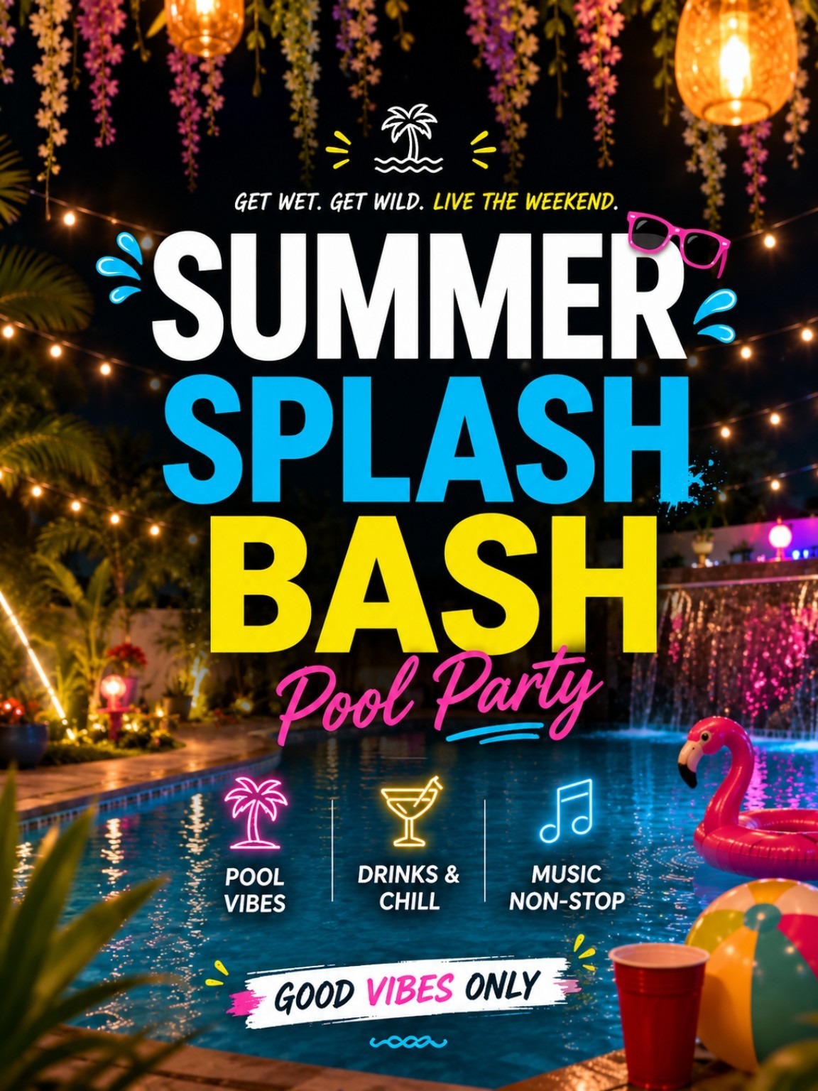 Summer Splash Bash Pool Party