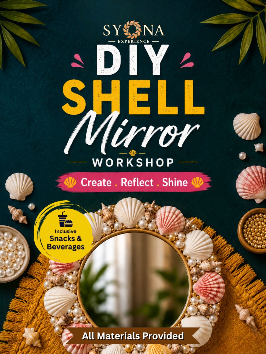 DIY Shell Mirror