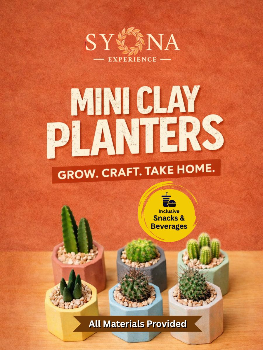 Mini Clay Planters