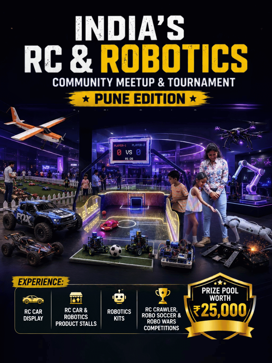India’s RC and Robotics Community Meetup | Pune 2026