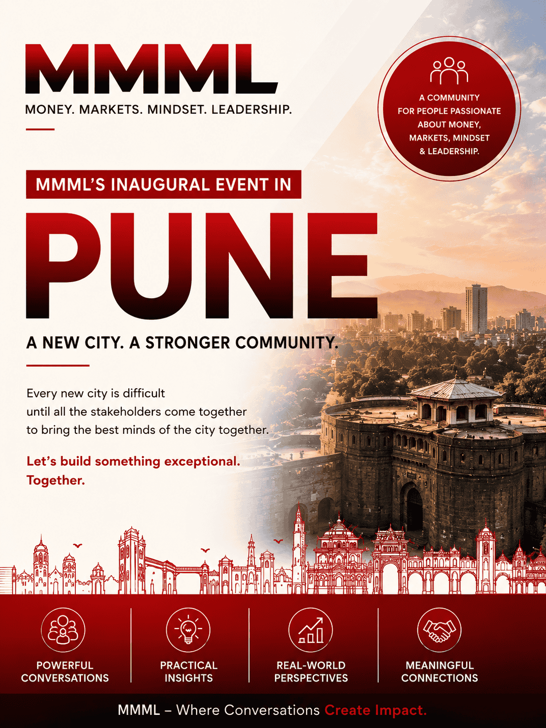 Money, Markets, Mindset & Leadership (MMML) - Pune
